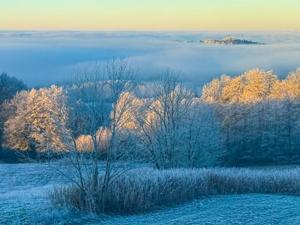 Ferienwohnungen Bauer - Auszeit Mit Ausblick Zenting ภายนอก รูปภาพ